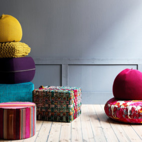 pouf pour idées d'intérieur pour enfants