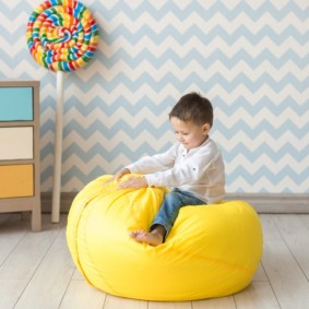 pouf pour idées d'intérieur pour enfants