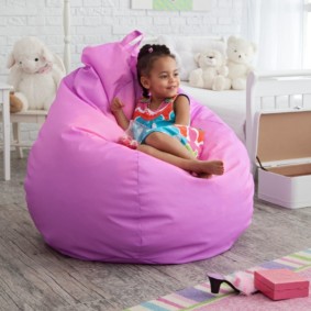 pouf chaise pour enfants