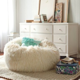 pouf chaise pour la conception de photos pour enfants