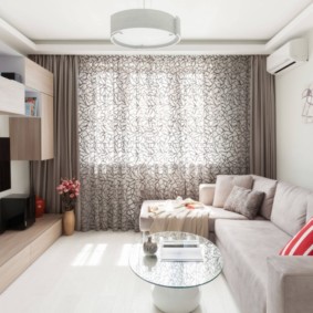 appartement aux couleurs vives et au design de style moderne