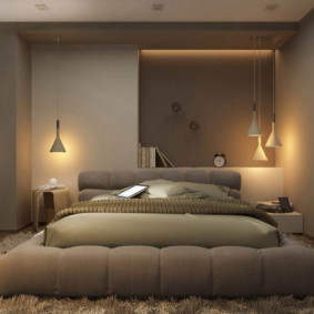 idee di design lampadario camera da letto