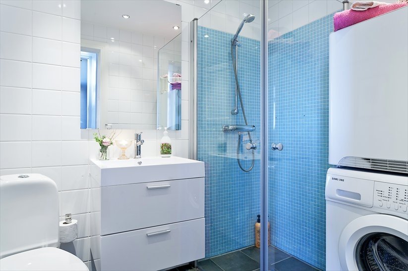 Studio 30 m² salle de bain