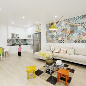 studio 34 m² types de design