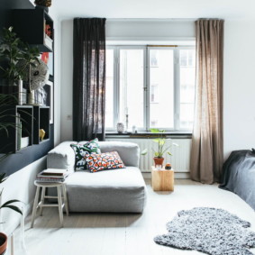 studio apartment 35 sq m photo decor