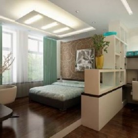 Studio apartment for a family with a child