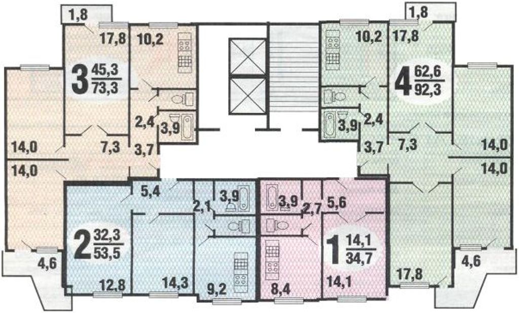 plan d'étage p3