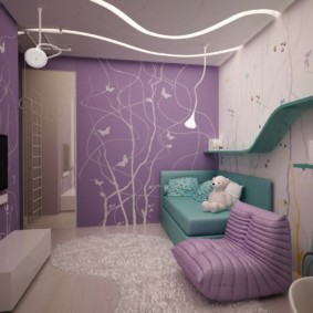 teenage girl room design photo