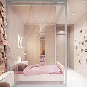 teenage girl room photo interior