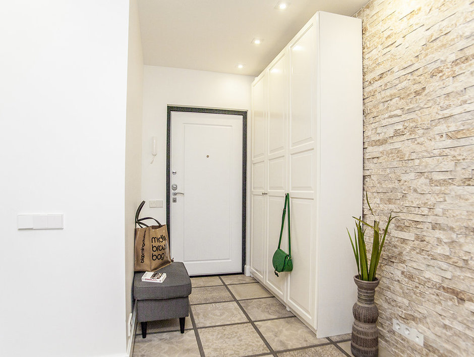 Porte d'entrée de style loft