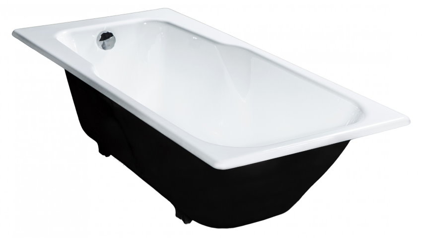 Baignoire rectangulaire en fonte standard