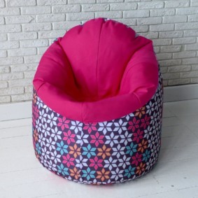 pouf pour photo idée enfant