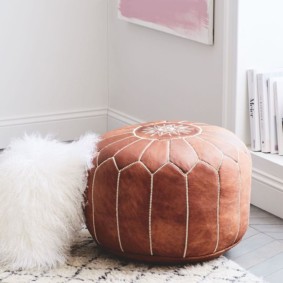 pouf pour cuir d'enfant