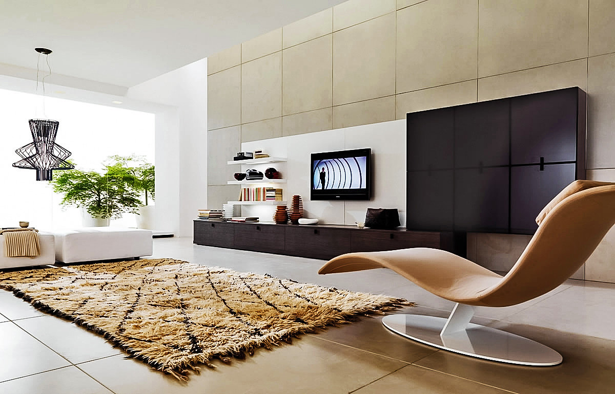 salon de style moderne