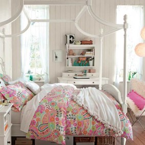 chambre à coucher pour fille idées d'intérieur