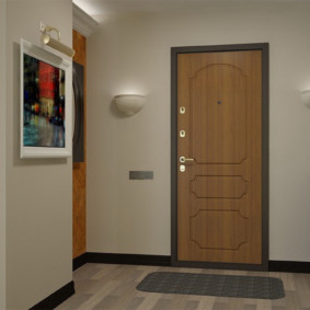 porte d'entrée aux idées de design d'appartement