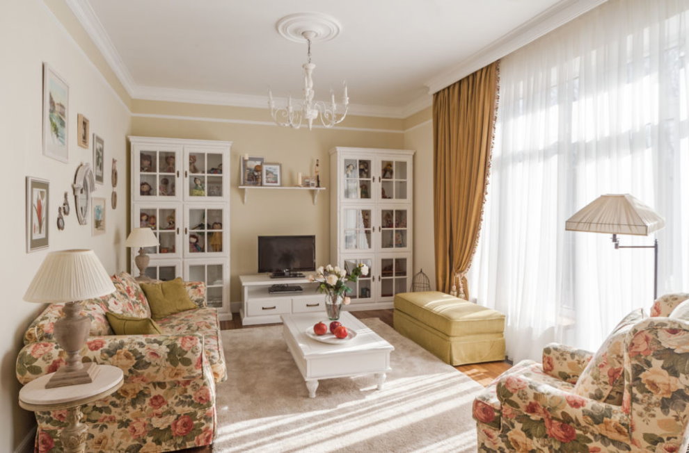 Chambre confortable dans un appartement de style champêtre