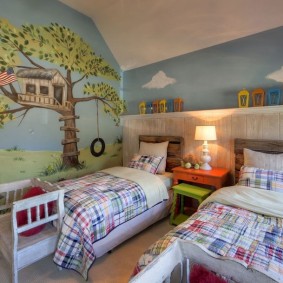 Design room for two children