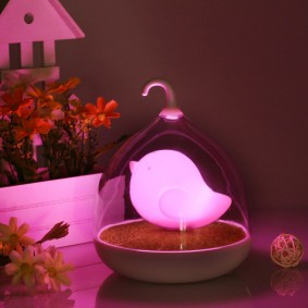 Lampe de nuit pour une petite fille