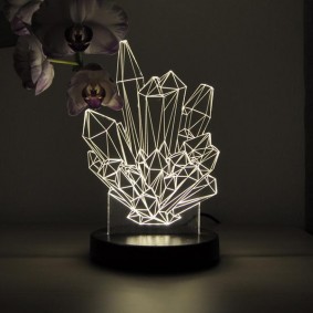 Veilleuse Crystal Designer