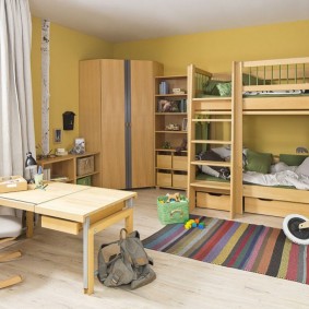 Intérieur moderne d'une chambre d'enfant