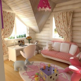 Crèche design pour filles dans une maison privée