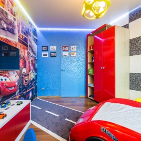 Bright interior of a children's room