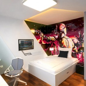 Chambre enfant high tech