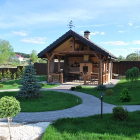 Cuisine d'été au chalet