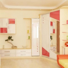 Children's room with beige walls