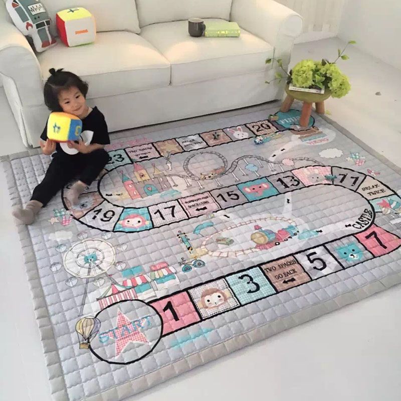 Tapis de jeu en coton