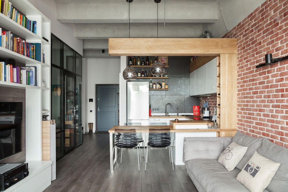 Studio d'une superficie de 17 m² dans un style loft