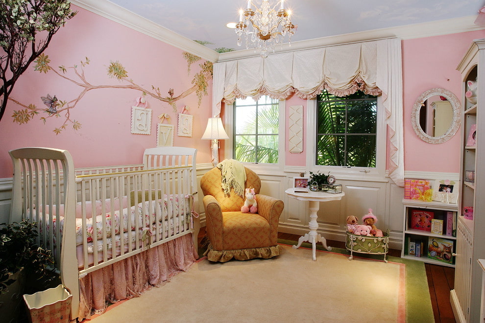 Pink Baby Nursery