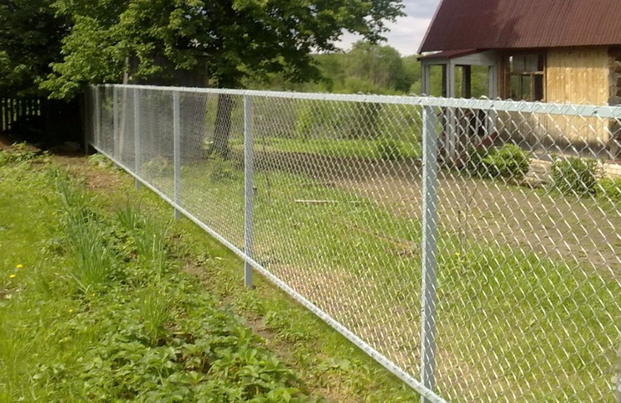 Clôture de campagne en filet