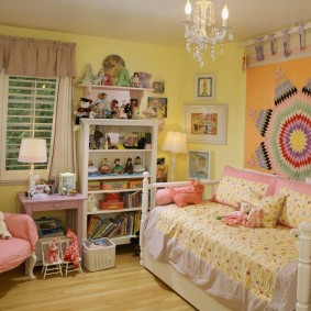 Chambre d'enfants rustique