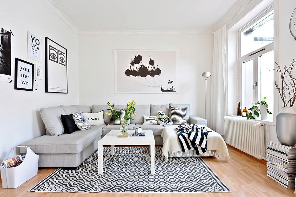 Style scandinave à l'intérieur