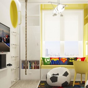 zoning of a children's room