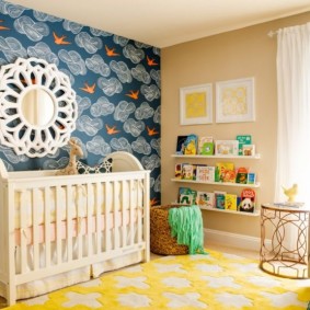 zoning of a children's room design ideas