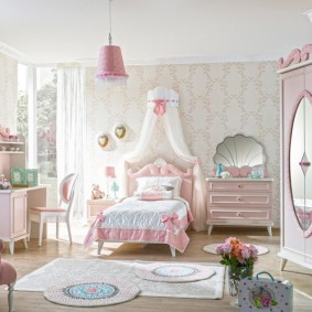 zoning children's room design photo