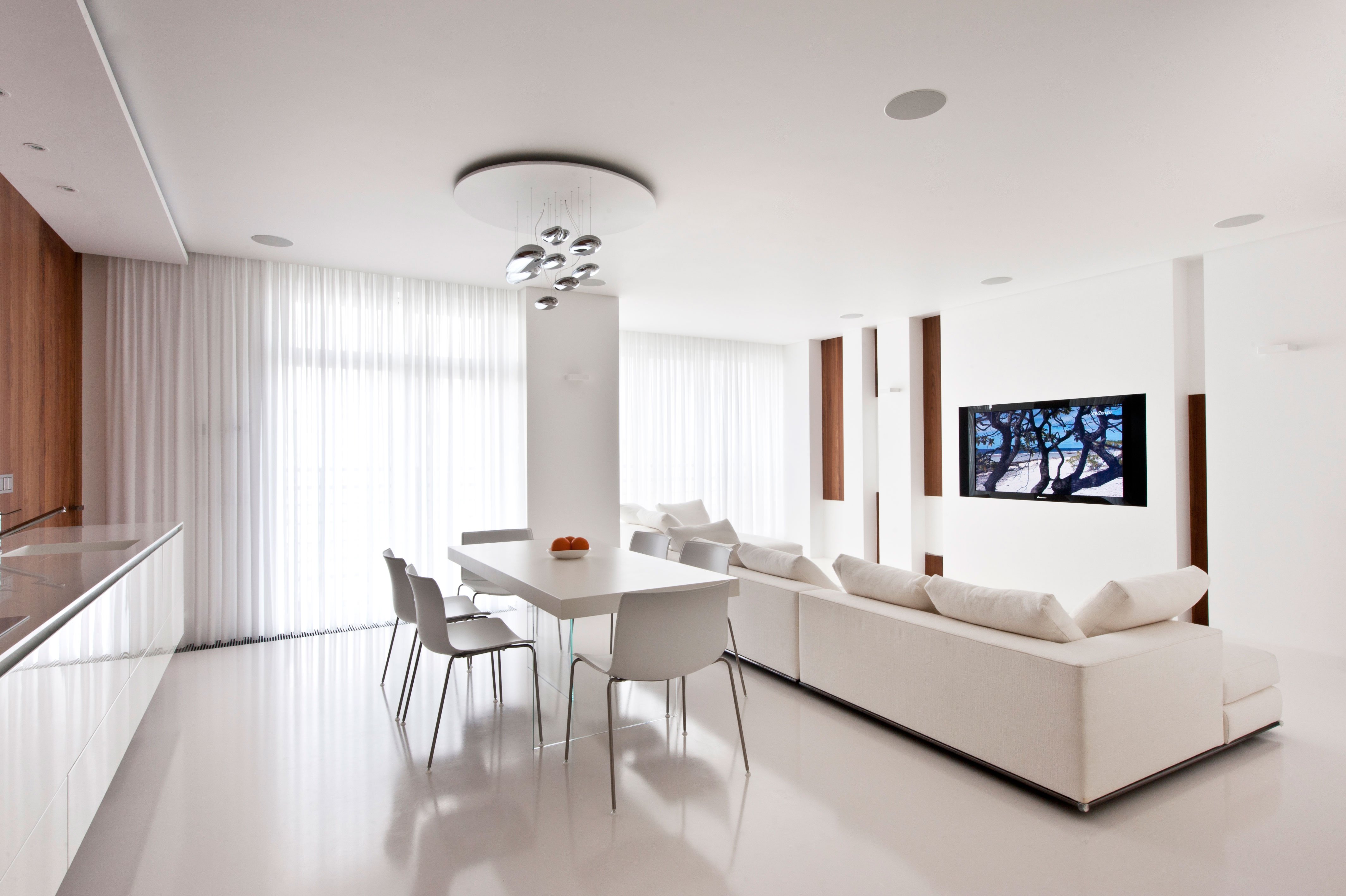 white interior apartment photo decoration