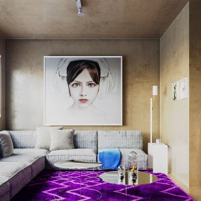 foto di interni decorativi in ​​stucco