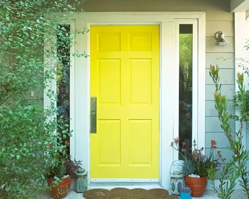 idées de conception de porte d'entrée en bois