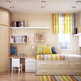 chambre d'enfant 14 m² vues