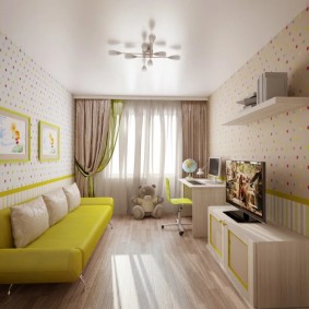 chambre enfant 14 m2 design idées