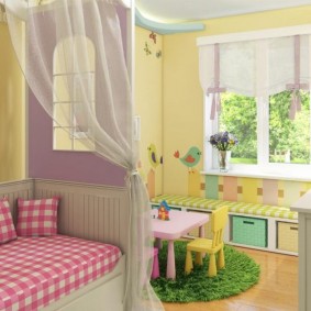 décoration chambre d'enfant 9 m²