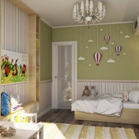 chambre enfant 9 m² types d'idées