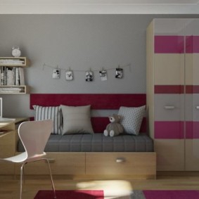 chambre enfant 9 m2 design photo