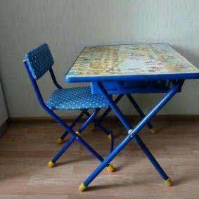 tables pour enfants avec chaise haute