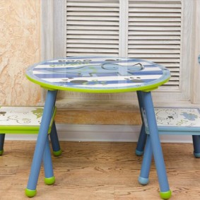 tables pour enfants avec une chaise