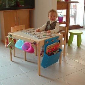 children's wooden chair